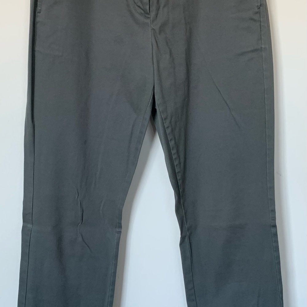 Lands' End Men's Charcoal Chinos